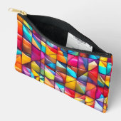 Lebendige Fliesenmosaik Kunst Zubehörtasche (Offen)