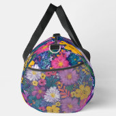 Lebendige Florale Sporttasche Duffle Bag (Rechts)