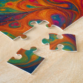 Lebendige Fluidkunst Puzzle (Seite)
