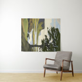 Lebendige Flusslandschaft und Tal Wandteppich (Beispiel (Horizontal))