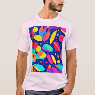 Lebendige Formlandschaft-Kunst T-Shirt