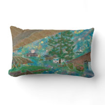 Lebendige französische Stadtgartenlandschaft