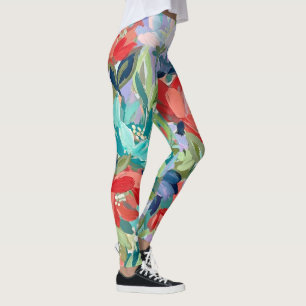 Lebendige Gartensymphonie Leggings