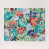 Lebendige Gartensymphonie Puzzle (Horizontal)