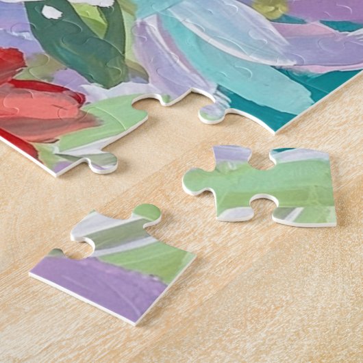 Lebendige Gartensymphonie Puzzle (Seite)