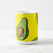 Lebendige Gelbe Frucht-Illustration - Whimsical Kaffeetasse (Mittel)