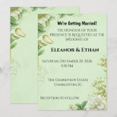 Lebendige gelbe Tulpe und Ranunculus formelle Hoch (Vorne/Hinten)