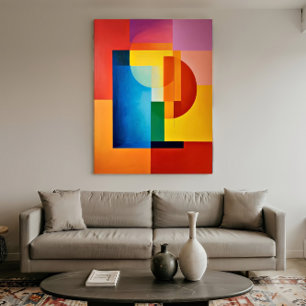 Lebendige Geometrie Poster