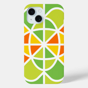 Lebendige geometrische Sonnenstrahlen-Abstrakte Ku Case-Mate iPhone Hülle