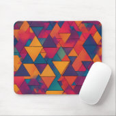 Lebendige Glide: farbenfrohe flache Maus-Pad" Mousepad (Mit Mouse)