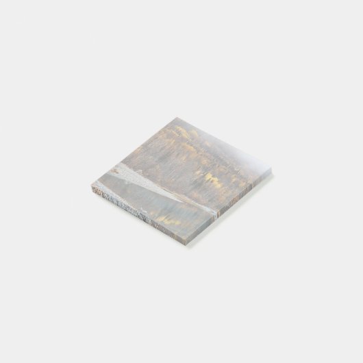 Lebendige Goldene Wälder nach dem Aussterben Post-it Klebezettel (angewinkelt)