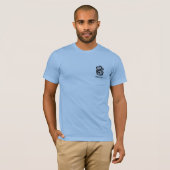 Lebendige Gradient-Typografische Create Heroes T-Shirt (Vorne ganz)