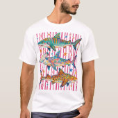 Lebendige Hai-Population T-Shirt (Vorderseite)