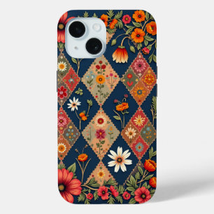 Lebendige Harmonie: Geometrisches florales Handy-D Case-Mate iPhone Hülle