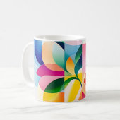 Lebendige Harmonie Kaffeetasse (Vorderseite Links)