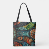 Lebendige Harmonie Tasche (Rückseite)