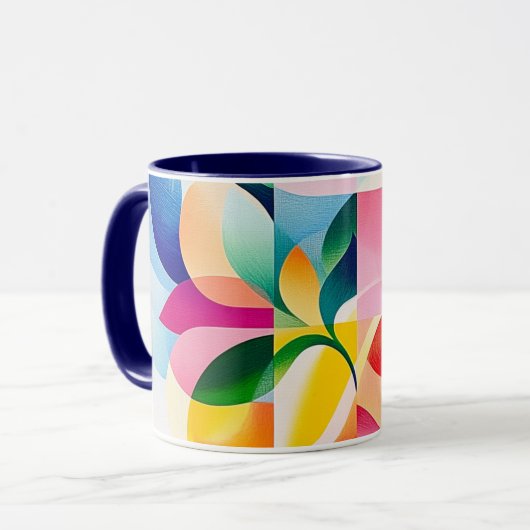 Lebendige Harmonie Tasse (Vorderseite Links)