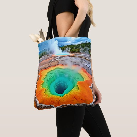 Lebendige heiße Quelle: Erdkunst Wunder Tasche (Von Nahem)