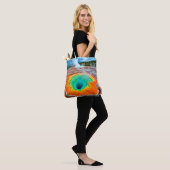 Lebendige heiße Quelle: Erdkunst Wunder Tasche (Am Model)