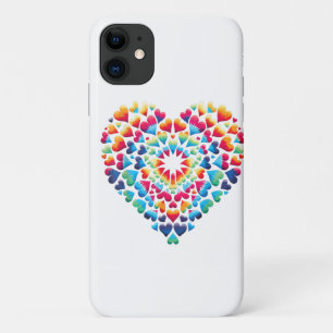 Lebendige Herz-Tie-Dye Case-Mate iPhone Hülle