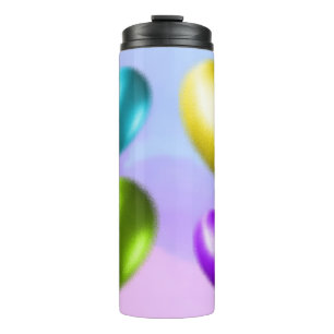 Lebendige Herzen Thermo-Tasse Thermosbecher