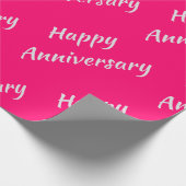 Lebendige Himbeere Geschenkpapier (Ecke)