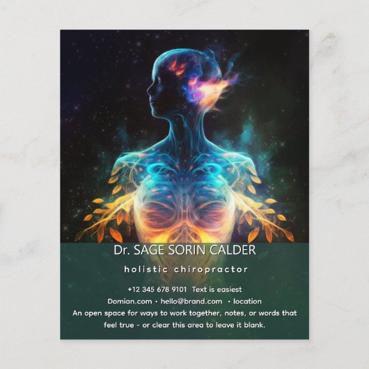 Lebendige Hoffnung | Geistige Energie Flyer (Hinten)