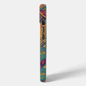 Lebendige Huichol-Tiergeist-Handyhülle Case-Mate iPhone Hülle (Rückseite / Links)