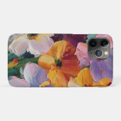 Lebendige Impasto-Blumenmalerei-iPhone-Hülle Case-Mate iPhone Hülle (Rückseite (Horizontal))