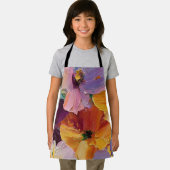 Lebendige Impasto-Blumenmalerei-Schürze Schürze (Insitu)