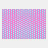 Lebendige Jakobsmuschel-Verpackungspapier Geschenkpapier Set (Vorderseite 2)