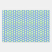 Lebendige Jakobsmuschel-Verpackungspapier Geschenkpapier Set (Vorderseite)