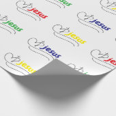 Lebendige Jesus-Liebe Christliche Geschenkpapier (Ecke)