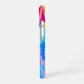 Lebendige Kaskade iPhone 16 Hülle (Linke Seite)