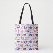 Lebendige Katze- und Hundebüt Tasche (Vorderseite)