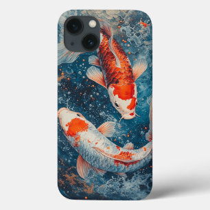 Lebendige Koi-Fische Schwimmen Case-Mate iPhone Hülle