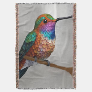 Lebendige Kolibri-Malerei Allen Decke