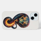 Lebendige Kosmische Schlange Case-Mate iPhone Hülle (Rückseite (Horizontal))
