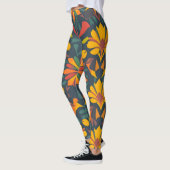 Lebendige künstlerische Leggings - Nahtlose Wohnge (Links)