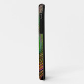 Lebendige Kupfer-Pfauenfeder Case-Mate iPhone Hülle (Hinten/Links)
