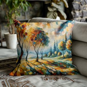 Lebendige Landschaft Kissen