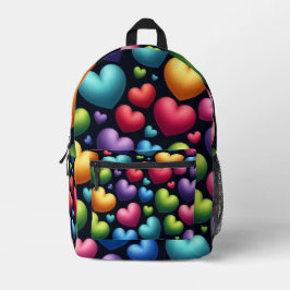 Lebendige Liebe Bedruckter Rucksack