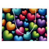 Lebendige Liebe Große Geschenktüte (Rückseite)