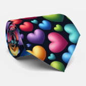 Lebendige Liebe Krawatte (Gerollt)