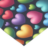 Lebendige Liebe Kurzer Tischläufer (Ecke)