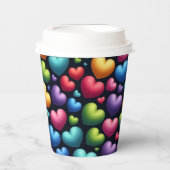 Lebendige Liebe Pappbecher (Vorderseite)