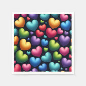 Lebendige Liebe Serviette (Vorderseite)