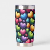 Lebendige Liebe Thermobecher (Rückseite)