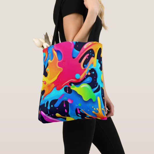 Lebendige Malparty-Design Tasche (Von Nahem)