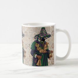 Lebendige Marktszene des Souks in Marrakech Kaffeetasse